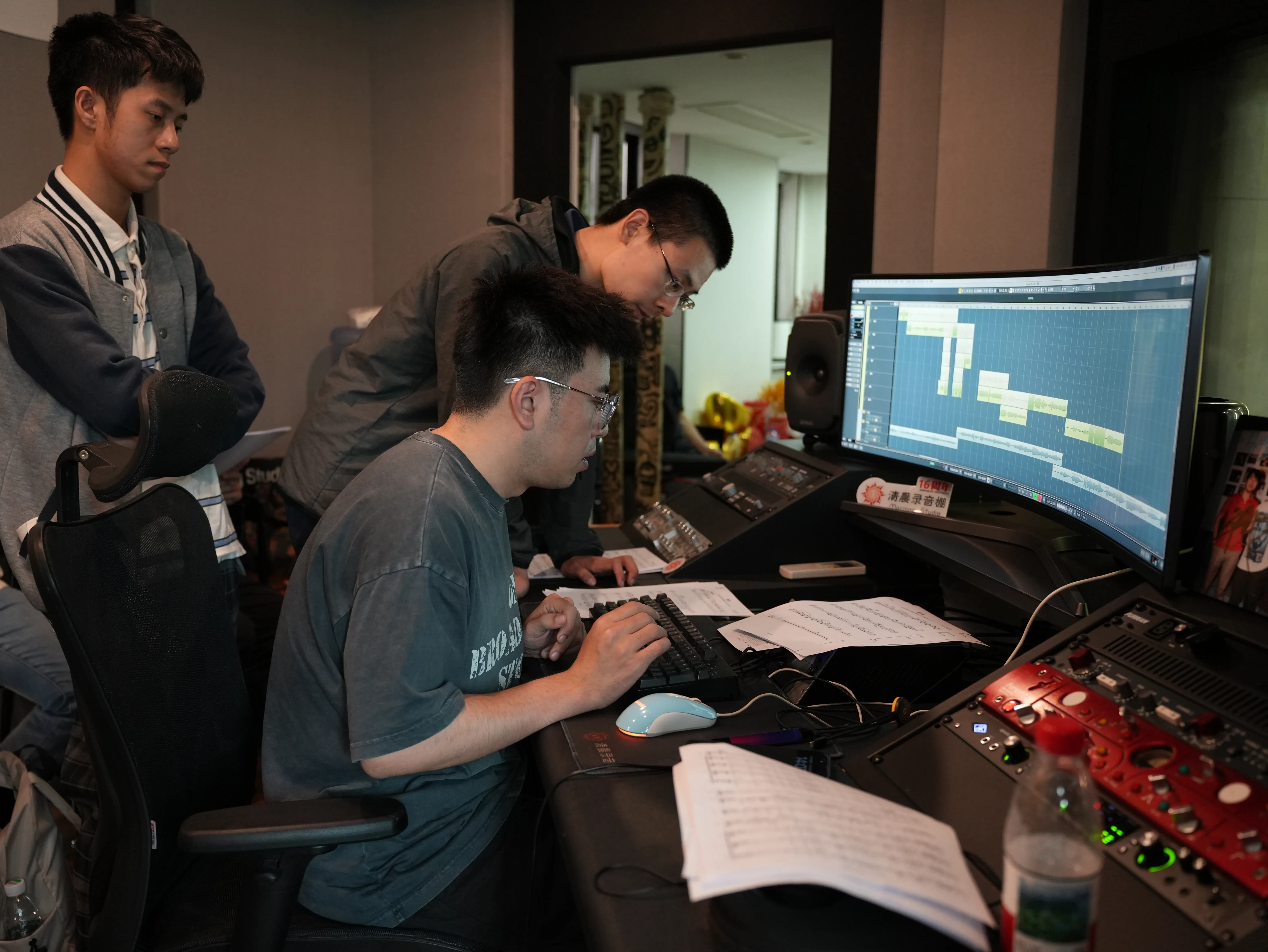 Inside the Recording Studio